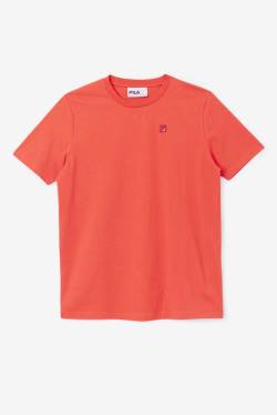 Camiseta Fila Doran Tee Mujer Rojas | Fila490EM