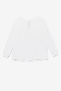 Camiseta Fila Fi-lux Mesh Long Sleeve Top Mujer Blancas | Fila213ID