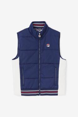 Chaquetas Fila Matias Vest Hombre Azul Marino | Fila530TG