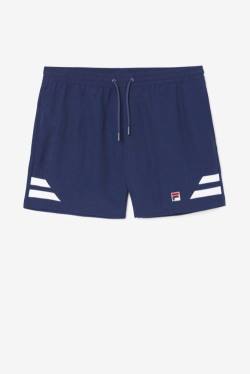 Pantalones Cortos Fila Vantage Swim Hombre Azul Marino Blancas | Fila432CL