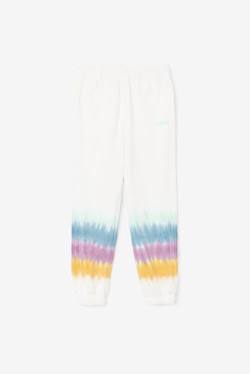Pantalones Fila Raleigh Tie Dye Jogger Mujer Blancas | Fila369HW
