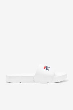 Sandalias de Diapositivas Fila Drifter Hombre Blancas Azul Marino Rojas | Fila975SW
