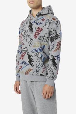 Sudadera Con Capucha Fila Sanani Hombre Gris | Fila943XO