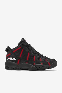 Zapatillas Fila Stackhouse Spaghetti Hombre Negras Rojas Blancas | Fila307OL