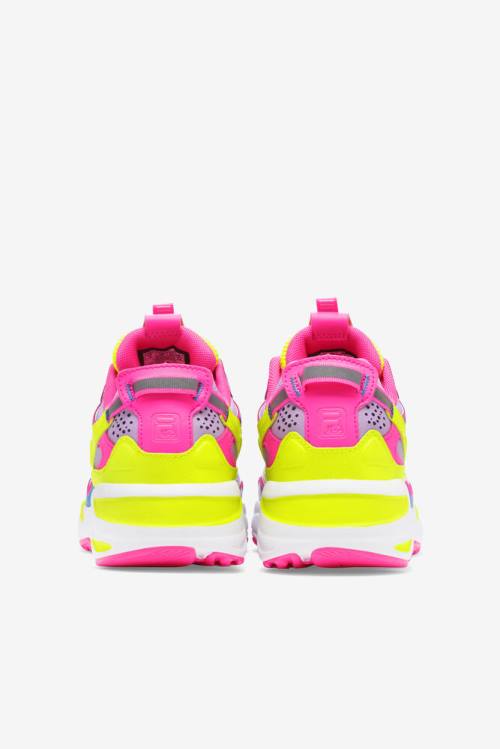 Apex Zapatillas Fila Ray Tracer Mujer Rosas Amarillo | Fila912CM