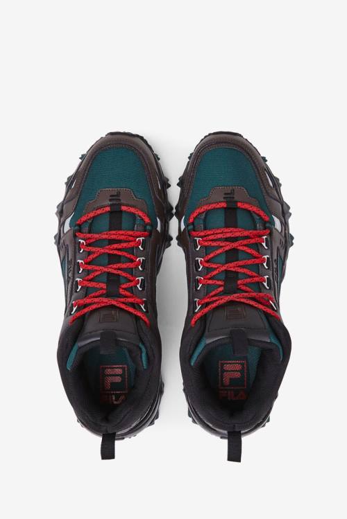 Botas Fila Oakmont Tr Mid Hombre Negras | Fila305RJ