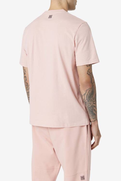 Camiseta Fila Kosala Tee Hombre Coral | Fila468XR