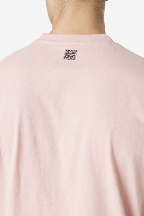 Camiseta Fila Kosala Tee Hombre Coral | Fila468XR