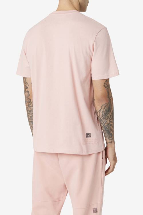 Camiseta Fila Lakosa Tee Hombre Coral | Fila046PX