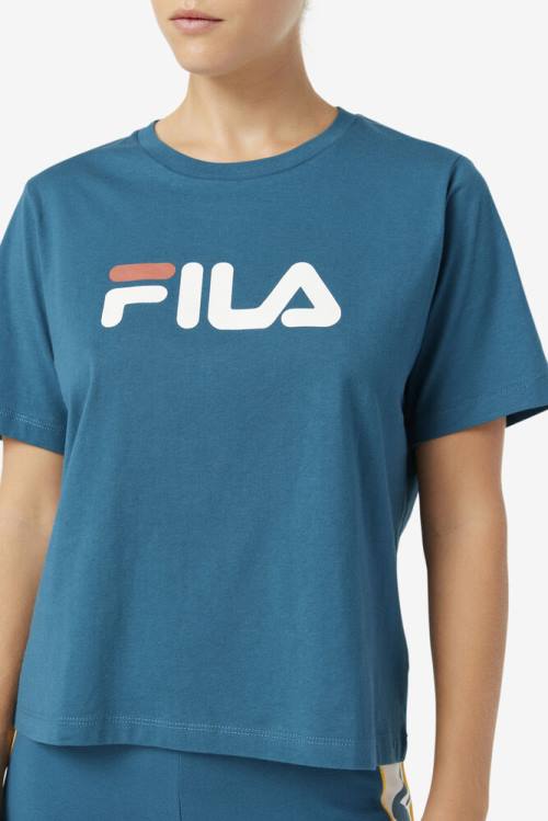 Camiseta Fila Thea Tee Mujer Coral | Fila540KV