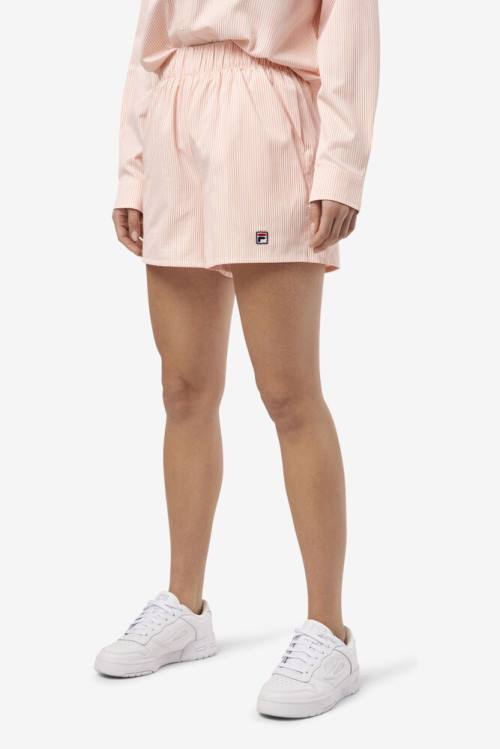 Pantalones Cortos Fila Ariella Mujer Coral | Fila280ST