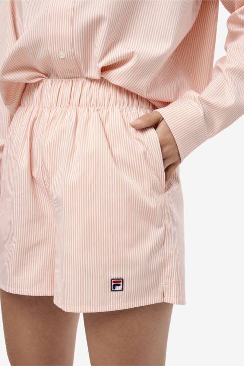 Pantalones Cortos Fila Ariella Mujer Coral | Fila280ST