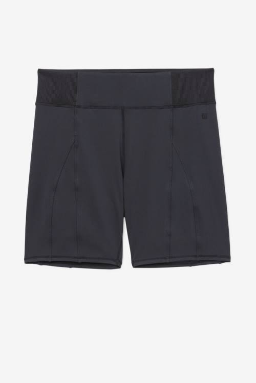 Pantalones Cortos Fila Forza 8' Texture Bike Mujer Negras | Fila321FA