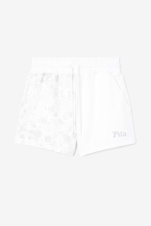 Pantalones Cortos Fila Miriam Mujer Blancas | Fila987JD