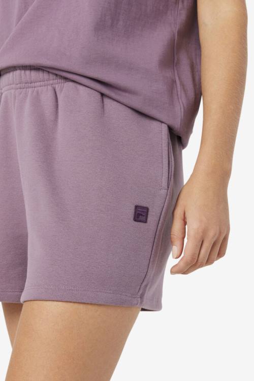 Pantalones Cortos Fila Nalani Mujer Moradas | Fila065WM
