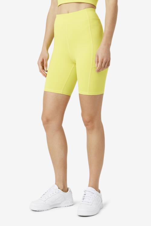 Pantalones Cortos Fila Tiana Bike Mujer Azules Claro | Fila053WE