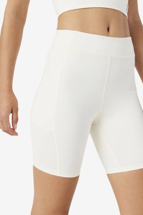 Pantalones Cortos Fila Tiana Bike Mujer Blancas | Fila632LM