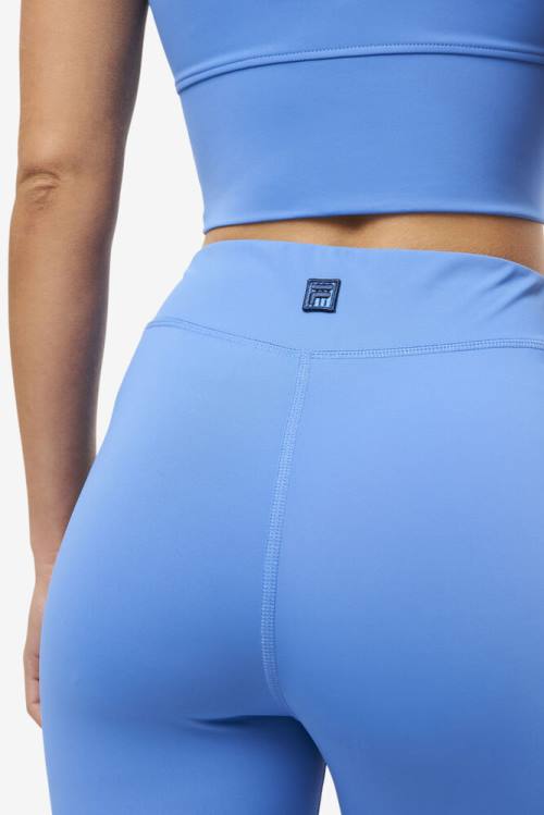 Pantalones Cortos Fila Tiana Bike Mujer Azules | Fila726QG