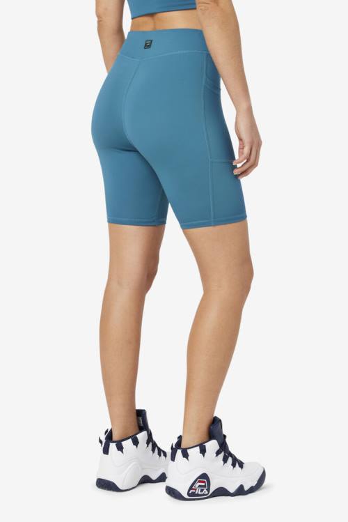 Pantalones Cortos Fila Tiana Bike Mujer Coral | Fila924KS