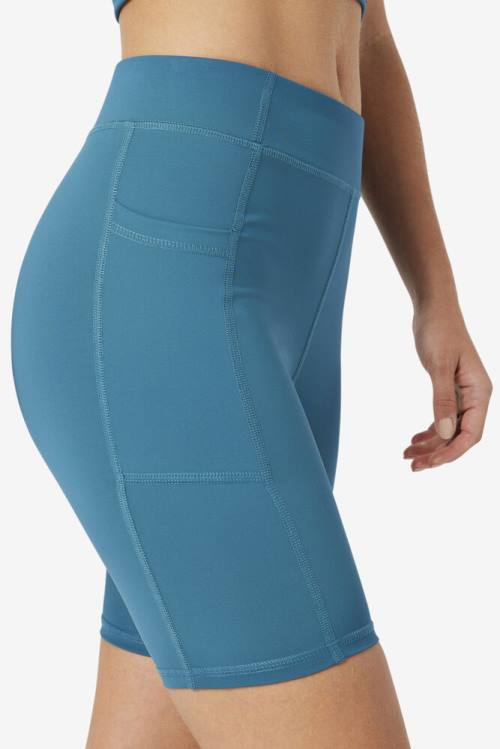 Pantalones Cortos Fila Tiana Bike Mujer Coral | Fila924KS