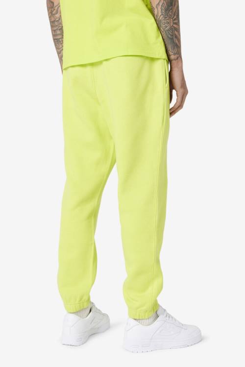Pantalones Fila Garin Jogger Hombre Verde Claro | Fila573WQ
