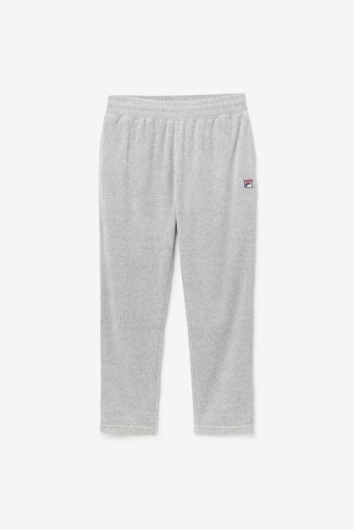 Pantalones Fila O-fit Velour Hombre Gris | Fila102LI