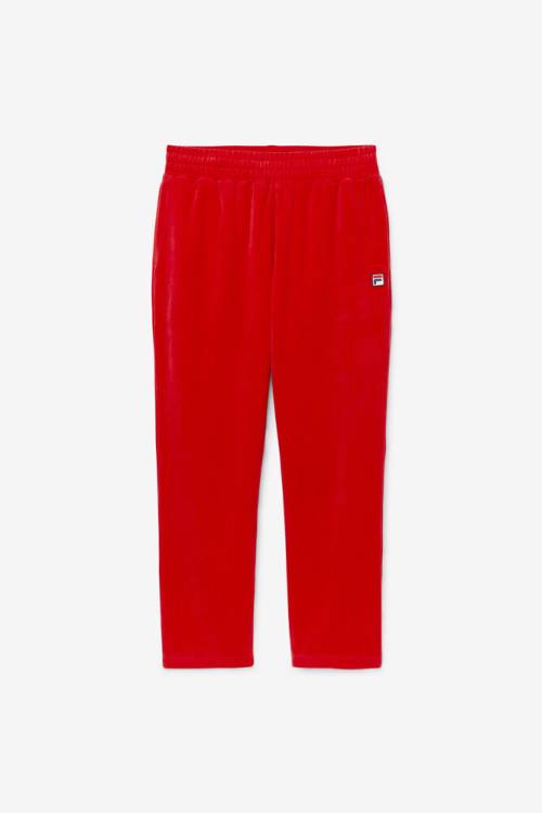 Pantalones Fila O-fit Velour Hombre Rojas | Fila835NA