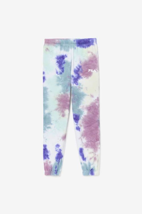 Pantalones Fila Raleigh Tie Dye Jogger Mujer Azules | Fila352HJ