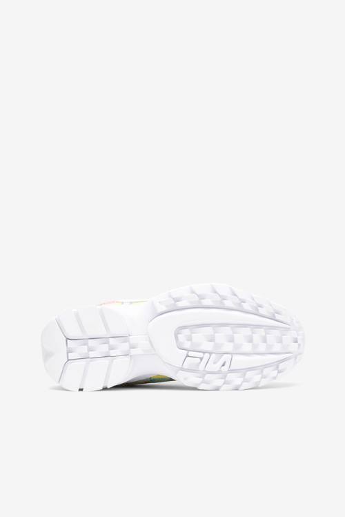 Patchwork Zapatillas Fila Disruptor 2 Mujer Blancas Moradas | Fila126WY