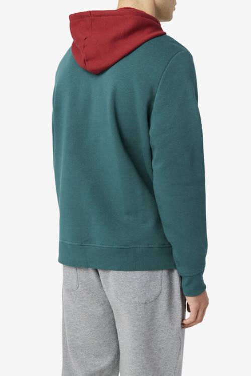 Sudadera Con Capucha Fila Harnoop Hombre Verde Oliva | Fila761AO