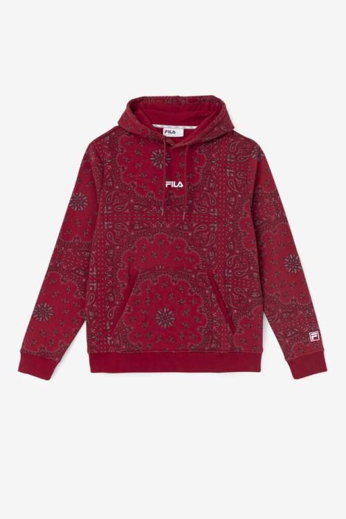 Sudadera Con Capucha Fila Seneca Hombre Rojas | Fila475GX