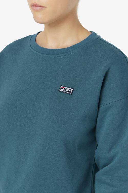 Sudaderas Fila Stina Crew Mujer Coral | Fila659SU