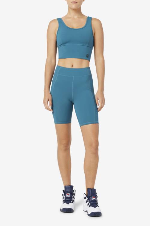 Top Deportivo Fila Kora Bra Mujer Coral | Fila598BI