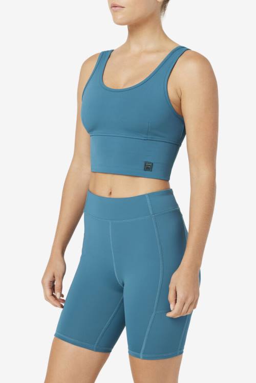 Top Deportivo Fila Kora Bra Mujer Coral | Fila598BI