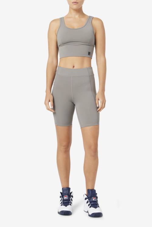 Top Deportivo Fila Kora Bra Mujer Gris | Fila690XH