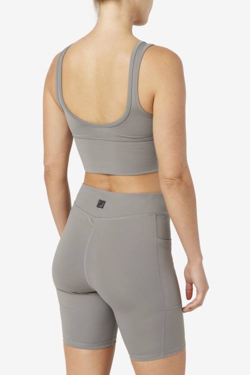 Top Deportivo Fila Kora Bra Mujer Gris | Fila690XH