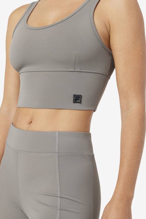 Top Deportivo Fila Kora Bra Mujer Gris | Fila690XH