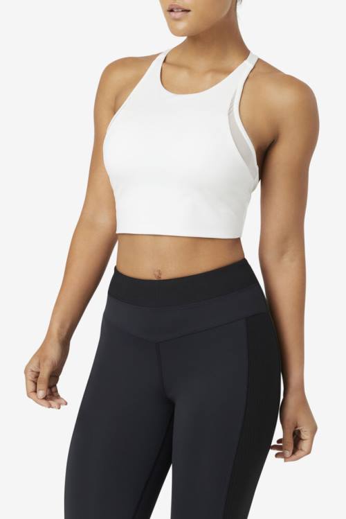 Top Deportivo Fila Uplift T-back Sports Bra Mujer Blancas | Fila053BM