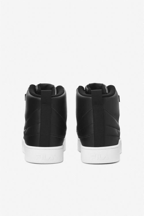 Zapatillas Fila Gennaio Mujer Negras Blancas | Fila947FL