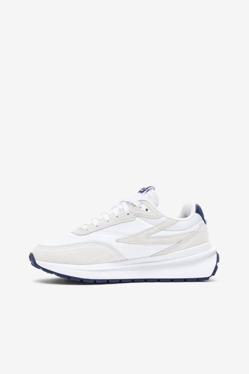 Zapatillas Fila Renno Mujer Blancas Azul Marino Rojas | Fila973GK