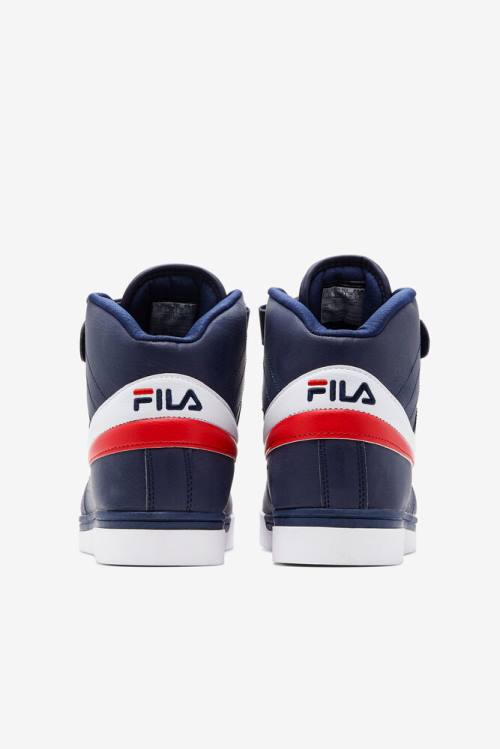 Zapatillas Fila Vulc 13 Hombre Azul Marino Blancas Rojas | Fila845KI